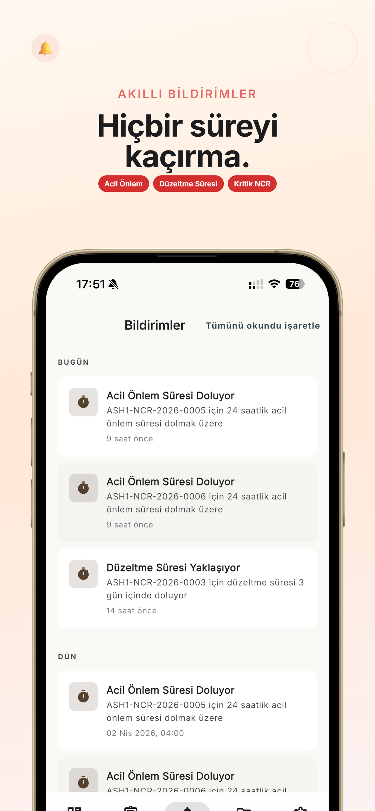 Hiçbir Süreyi Kaçırmayın